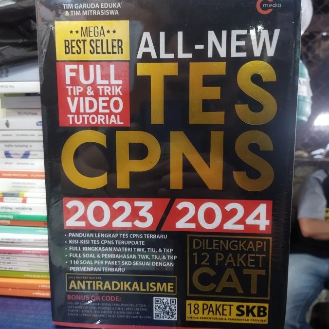 

Terlaris Buku All New Cpns 2023-2024 Soal Hots Ready Stok