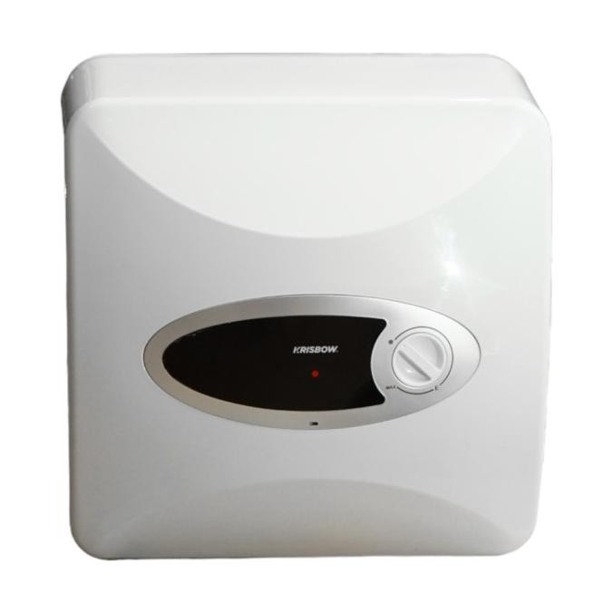 AZKO Krisbow Water Heater Listrik Kwh Pemanas Air Water Warmer Aksesori Kamar Mandi Alat Pemanas Air