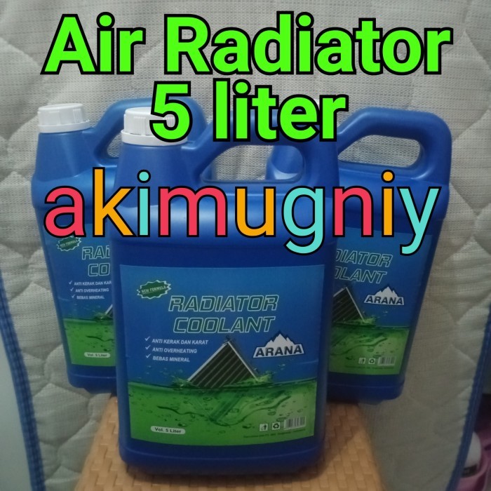 radiator coolant air radiator 5 liter motor mobil