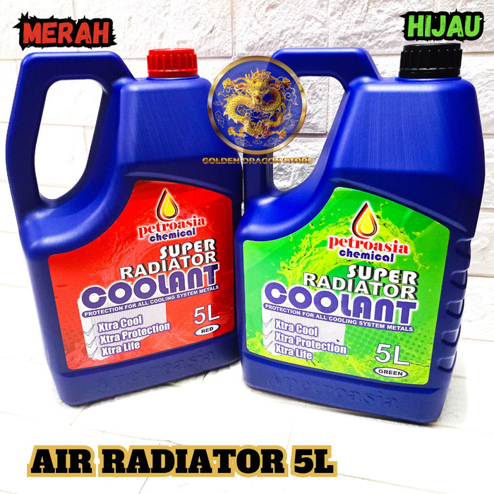 Air Coolant - Air Radiator Mobil Anti Karat - Radiator Motor - Radiator Truck 5L