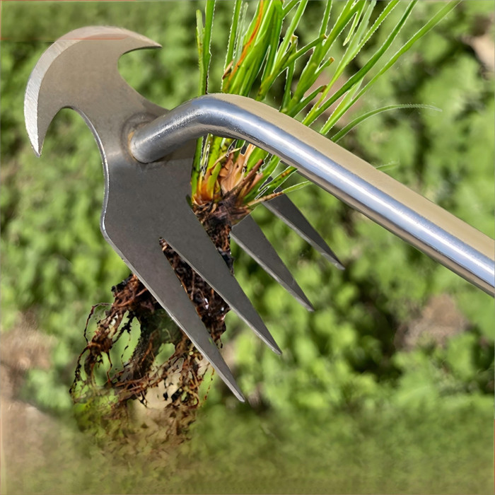 PROMO Pencabut Rumput Liar Garpu Tanaman Besi Pencabut Rumput Liar Multifungsi Alat Cabut Rumput