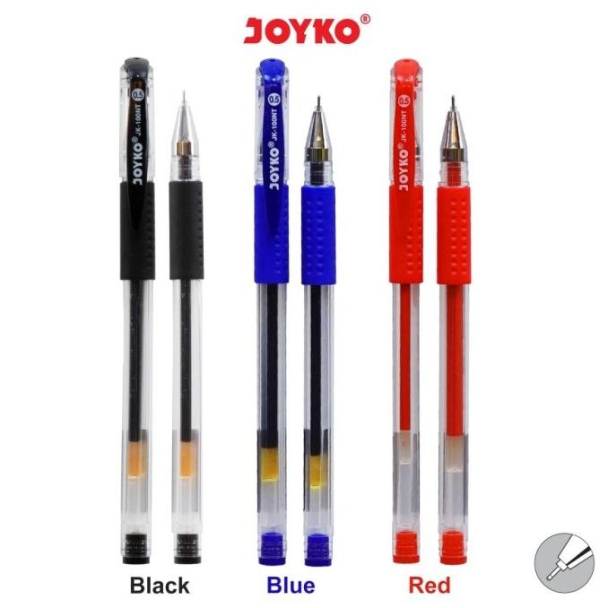 

Produk Baru!! GEL PEN PULPEN PENA JOYKO JK -100NT 0.5 mm - HITAM /BIRU
