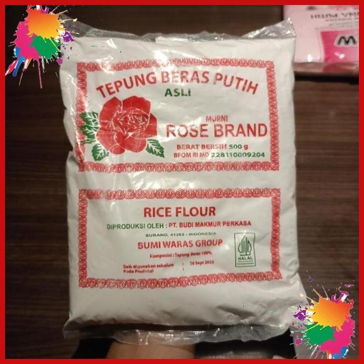 

(LJG) TEPUNG BERAS ROSE BRAND / TEPUNG BERAS PUTIH 500GR