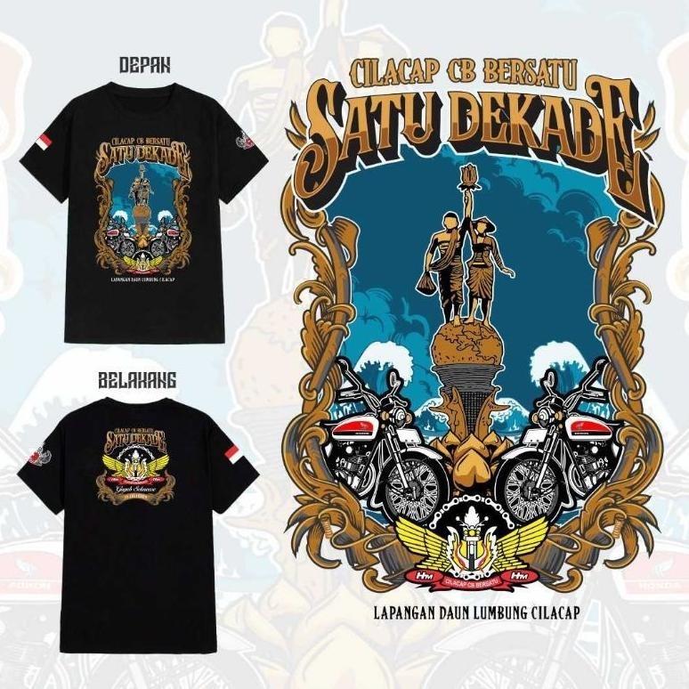 Promo Kaos V2 Satu Dekade Cilacap Cb Bersatuterima Kasih Telah Menghubungi Official Merchandise Satu