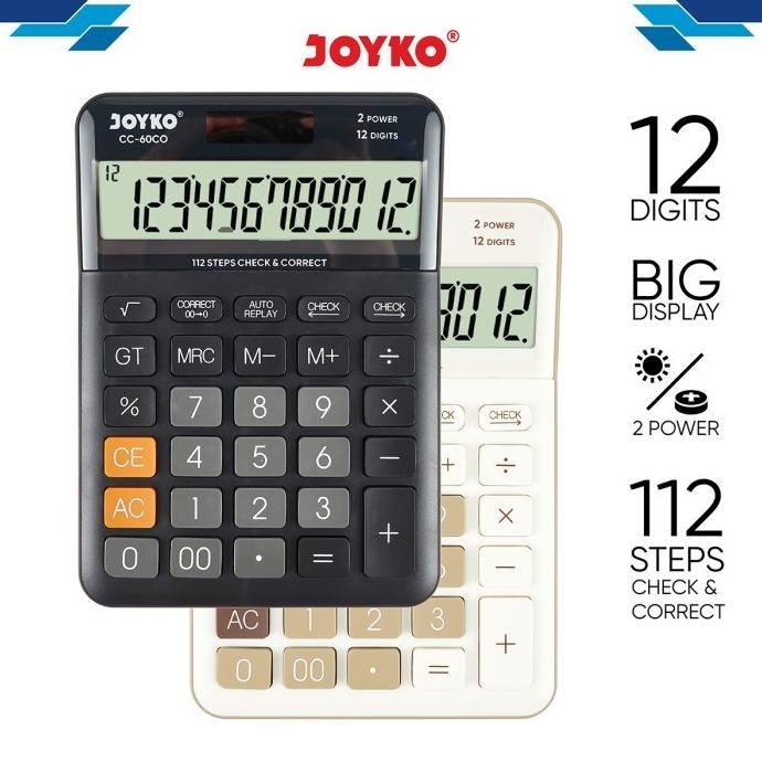 

hjg-7 Calculator / Kalkulator Joyko CC-60C Berkualitas