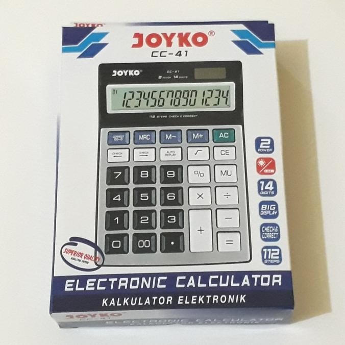 

FE24 Calculator CC-41 JOYKO 14 digits Terlaris