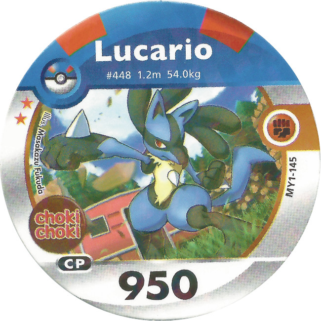 Kartu Pokemon Medalion Choki Choki Lucario