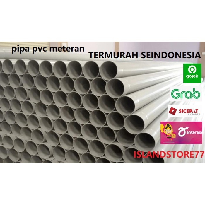 Pipa Pvc 4" Kelas Aw Per 1 Meter Pipa Paralon Ready Stock