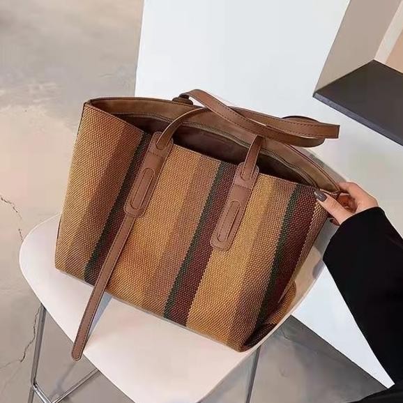 Terbaru Msgt J7781 Gd2 Tas Tote Wanita Import Tas Besar Tas Bahu Totebag Bahan Kulit Pu Realpict Tas