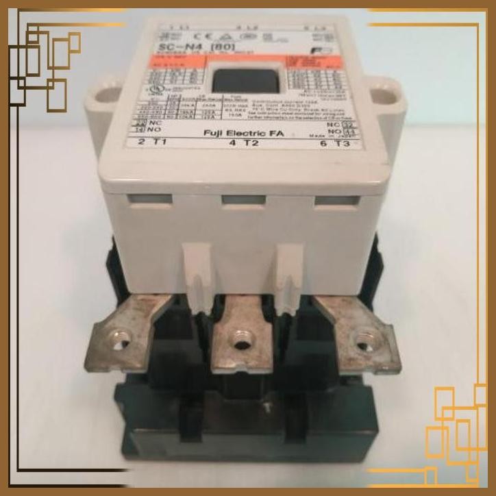 [CDJ] MAGNETIC CONTACTOR FUJI ELECTRIC SC-N4 220V