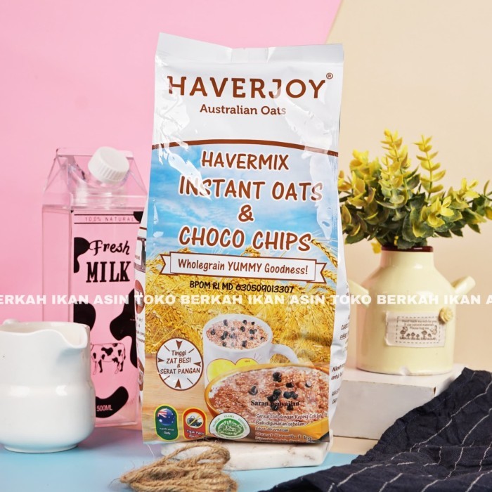 

BERMUTU Haverjoy Havermout Instant & Choco Chips 1KG / Havermix Oats