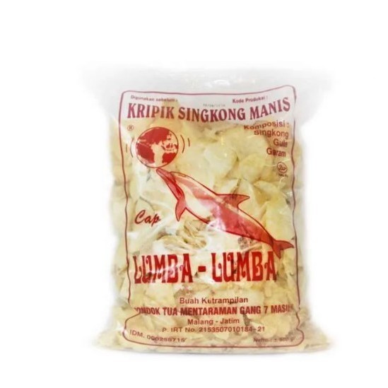 

BOOM SALE Lumba Lumba Keripik Singkong Manis 500 gram