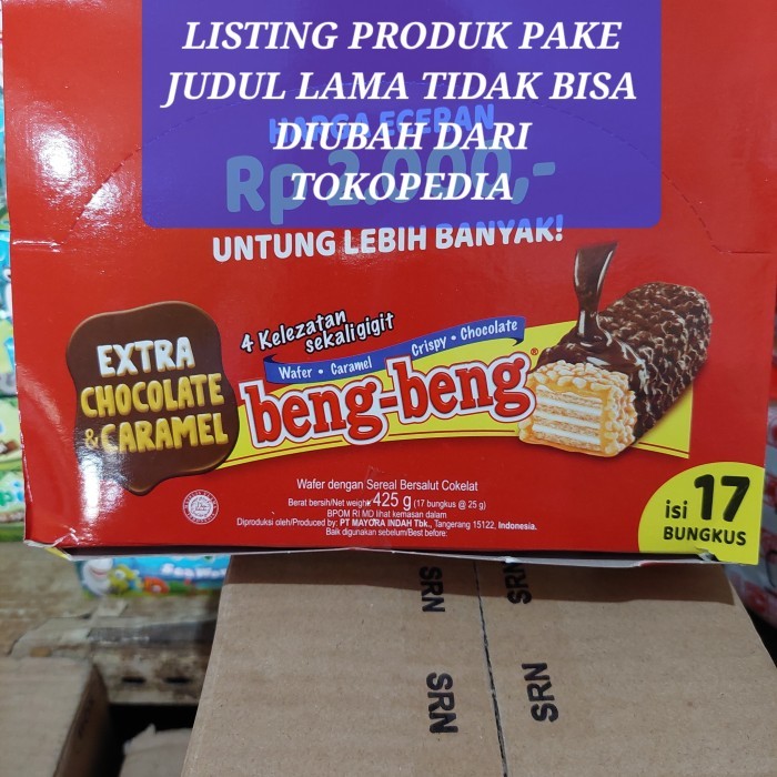 

TERUJI Beng beng 20pcs X 22 gram