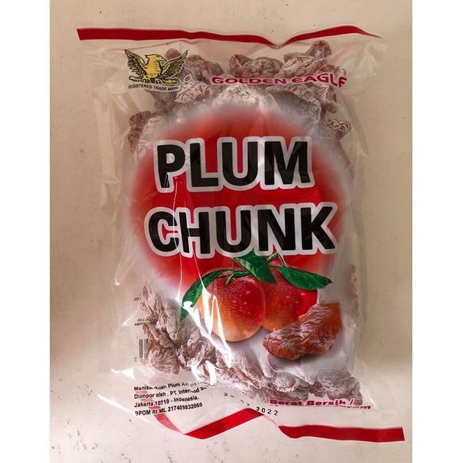 

Manisan Kiamboy/ Golden Eagle Plum Chunk/ Plum/ white prune Chunk 500g H24M