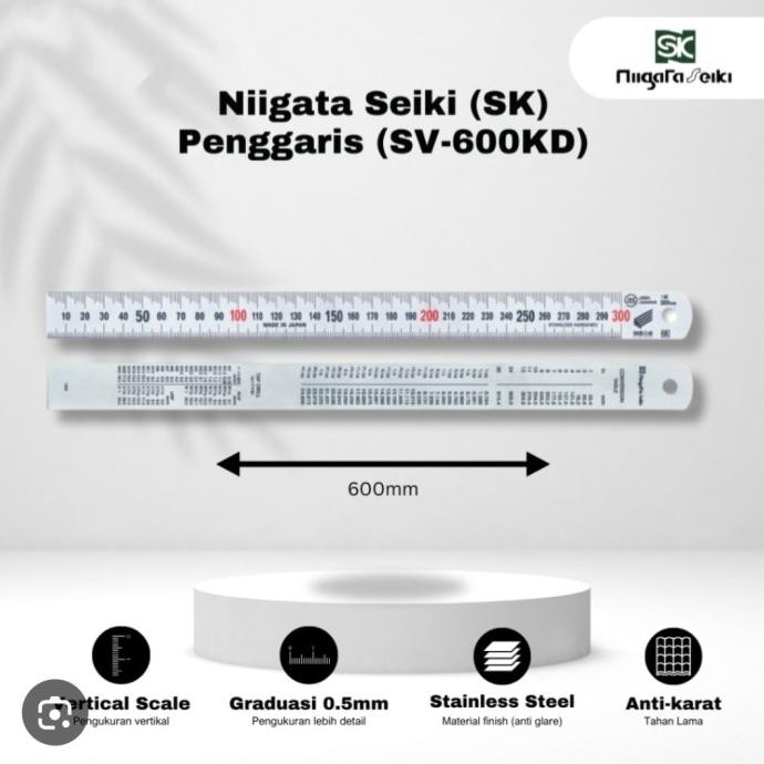 

Terbaru Niigata Seiki (SK) Penggaris SV-600KD bex90 Ayo Beli