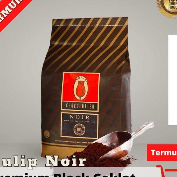 

Cokelat Bubuk Tulip Noir Pure Bla Coklat Tulip 500 G |1 Kg