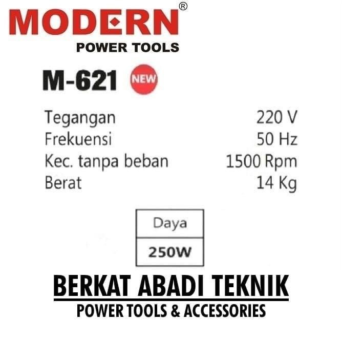 Modern M-621 Band Saw 8 Inch Bandsaw Gergaji Kayu Listrik M621 Mesin