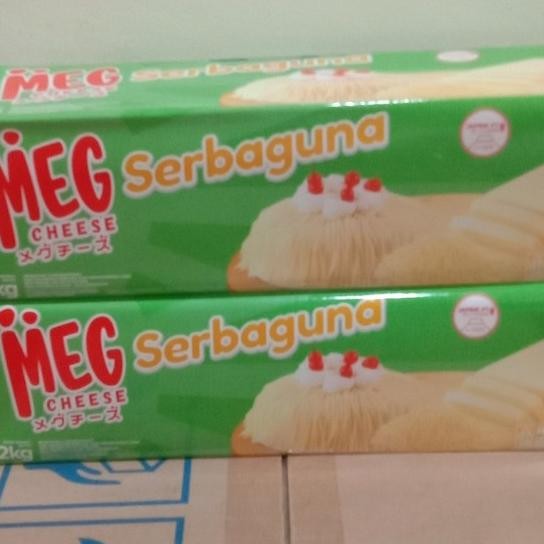 

Keju Cheddar Meg Serbaguna 2Kg Khusus Grab