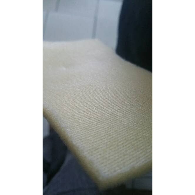 """""] BUSA TRICOT / BUSA LAPIS FURING PUTIH 3MM (Sofa, Jok, Interior)