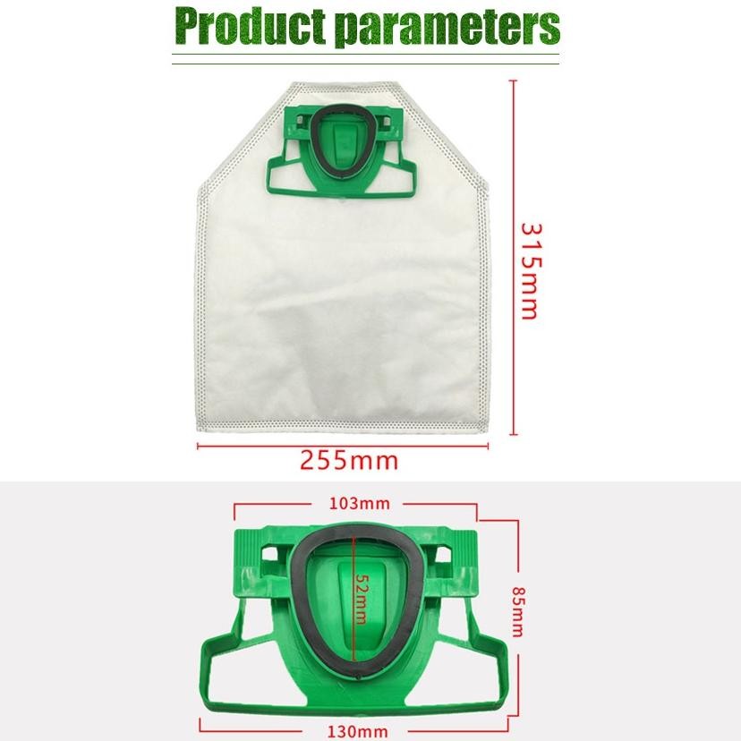 Penyedot Debu & Peralatan Perawatan Lantai 6PCS Kantong Debu Vacum Cleaner Vorwerk Kobold VK 200 FP2