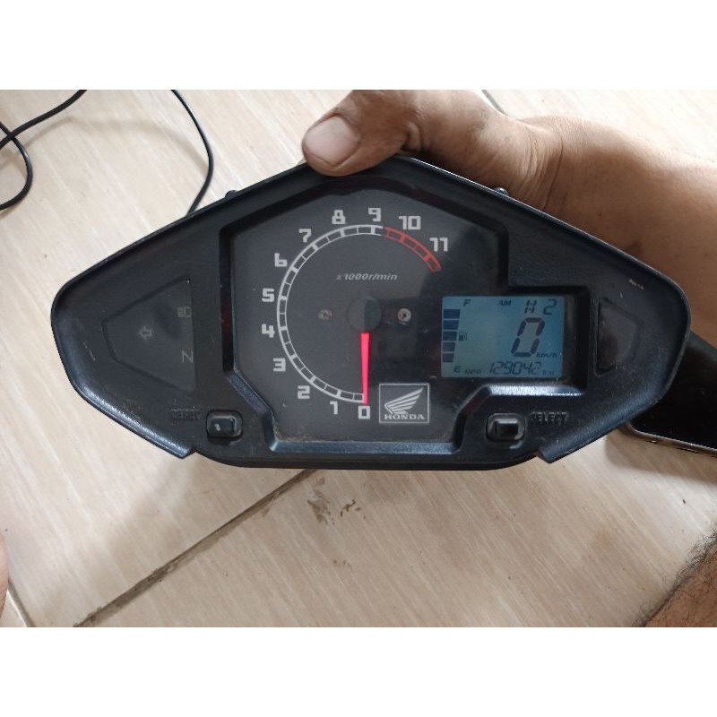 spidometer megapro mono shock original