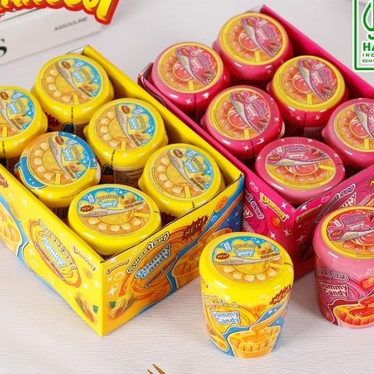 

Lianggui Sweet Set Gummy 360G ( 6Pcs X 60G ) Permen K Rasa Mangga Rasa Strawbery