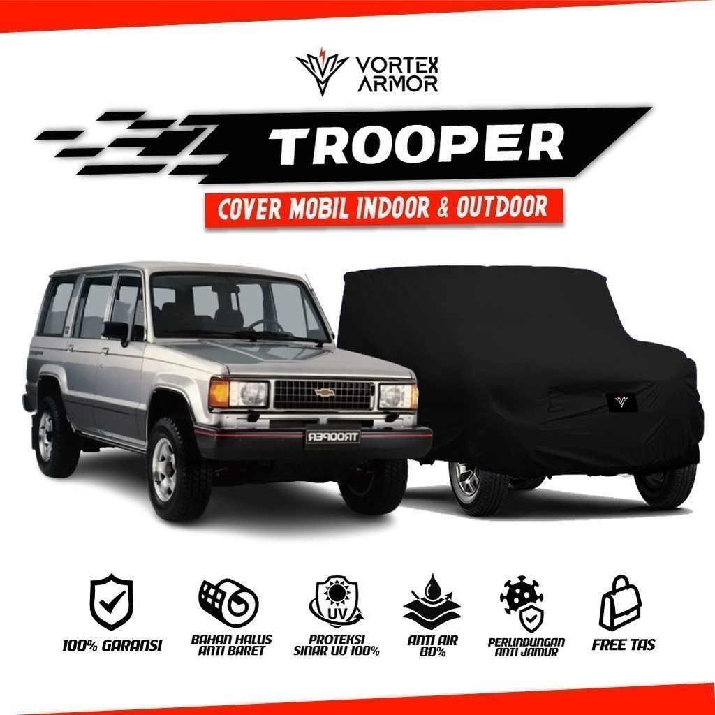 Cover Mobil Chevrolet Trooper Long / Sarung Mobil Chevrolet Trooper / Selimut Chevrolet Trooper