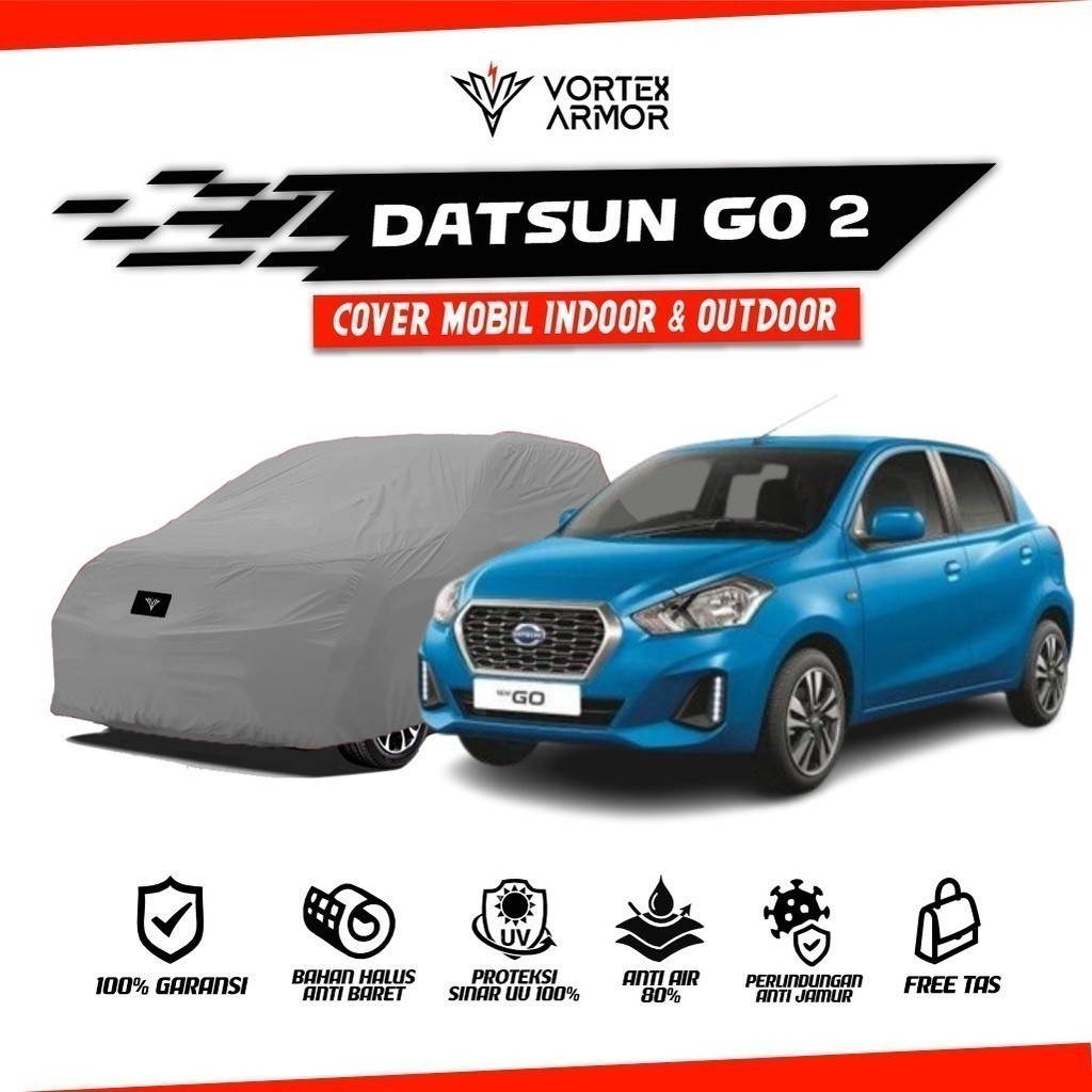 Cover Mobil Datsun Go Panca / Sarung Mobil Datsun Go 2 Baris / Selimut Nissan Datsun Go Panca