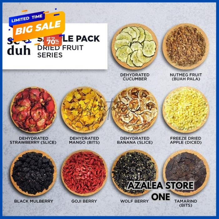 

SAMPLE PACK DRIED FRUIT GRATIS ONGKIR!! BY AZALEA STORE