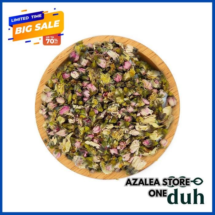 

PEACH BLOSSOM FLOWER TEA TISANE / TEH BUNGA PERSIK 10 GRAM / 50 GRAM PRODUK TERBAIK !! BY AZALEA STORE