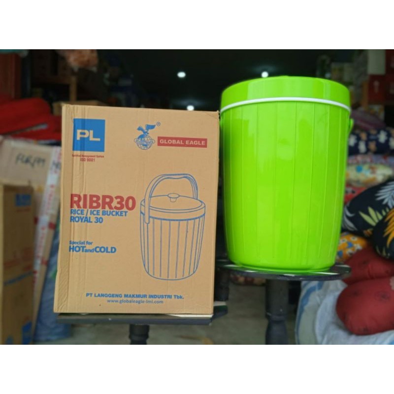 Termos Nasi 30Liter Global Eagle /Termos Es Batu Isi 30 Liter