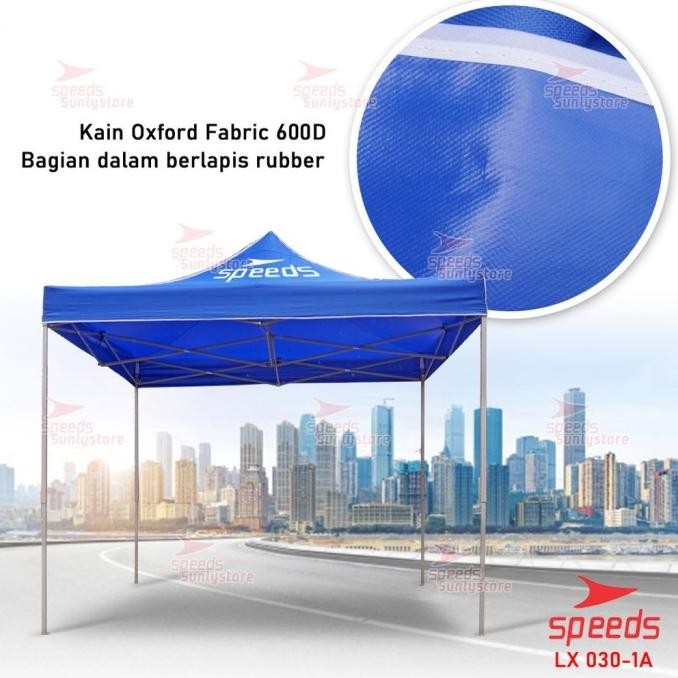 BEBAS ONGKIR - SPEEDS Tenda Lipat 3x3 2x3 Tenda Jualan Tenda Bazar Pameran Tenda gaze