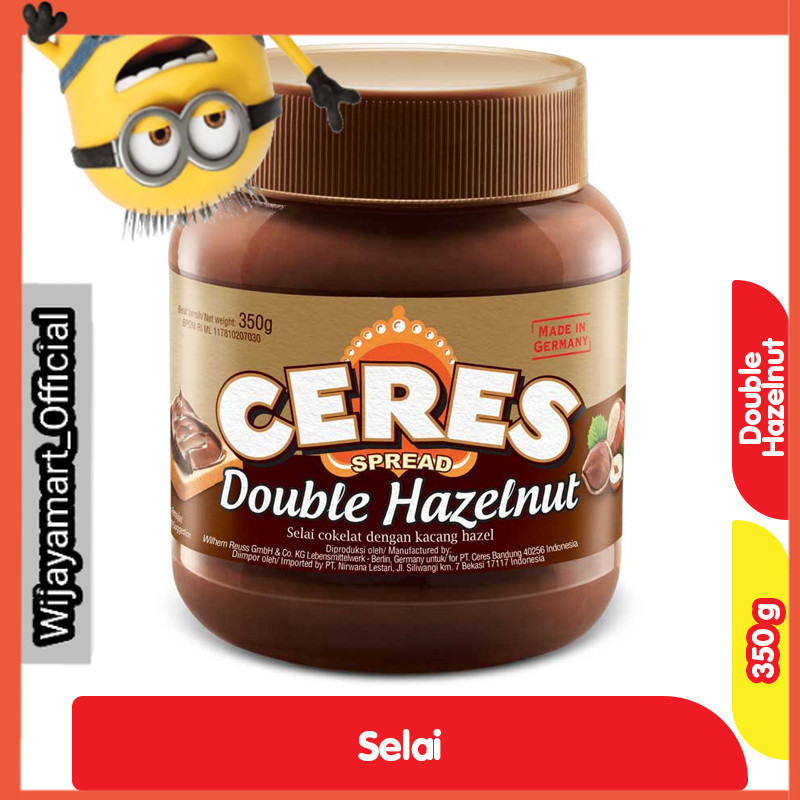 

Ceres Spread Selai Choco Double Hazelnut 350 g