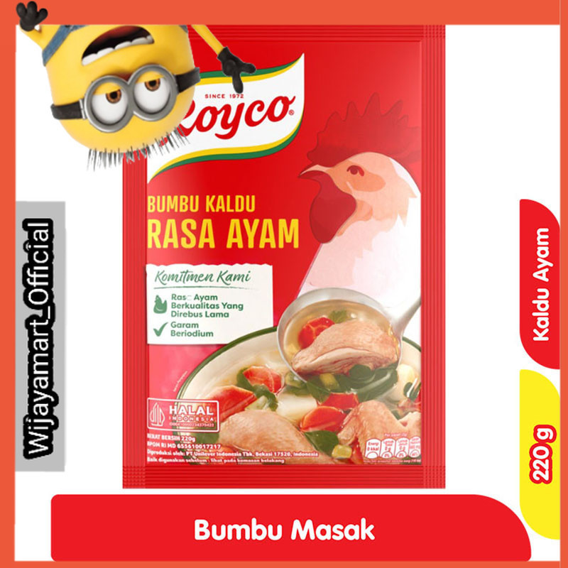 

Royco Bumbu Penyedap Rasa Kaldu Ayam 220 g