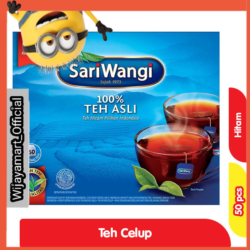 

SariWangi Teh Celup Hitam Asli 50 s