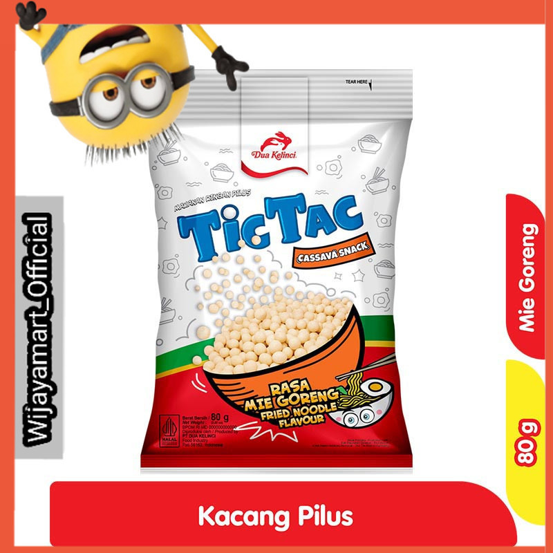 

Dua Kelinci Tic Tac Kacang Pilus Mie Goreng 80 g