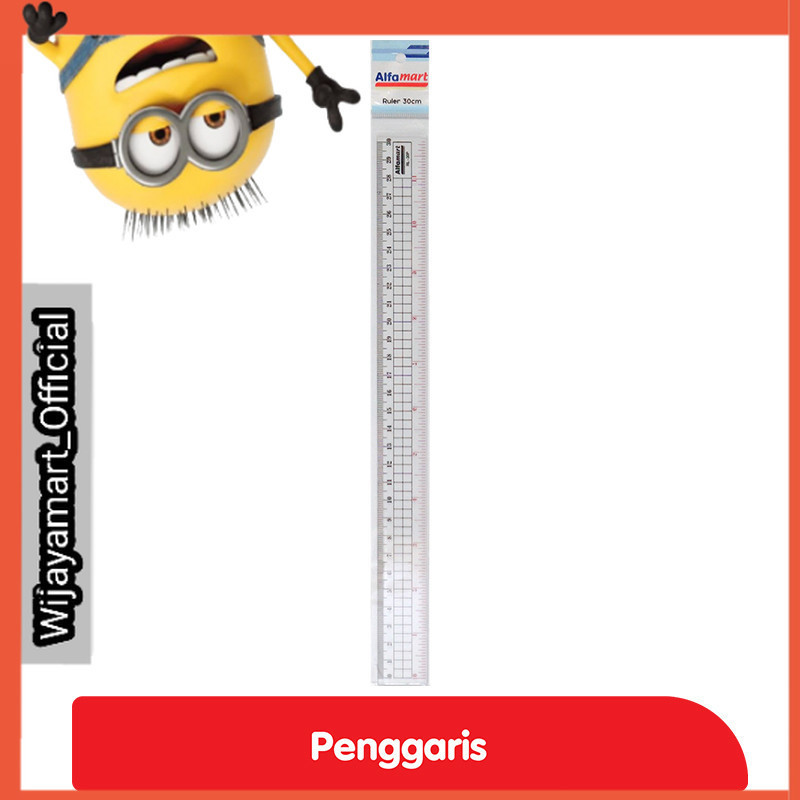 

Alfamart Kenko Penggaris 30 cm