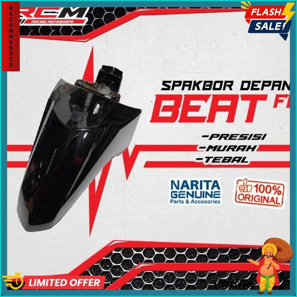 Batok Depan Belakang Beat Fi-Fgm Starter Kasar  2013 2014 2015  Eceran Spakbor Belakang Honda Beat L
