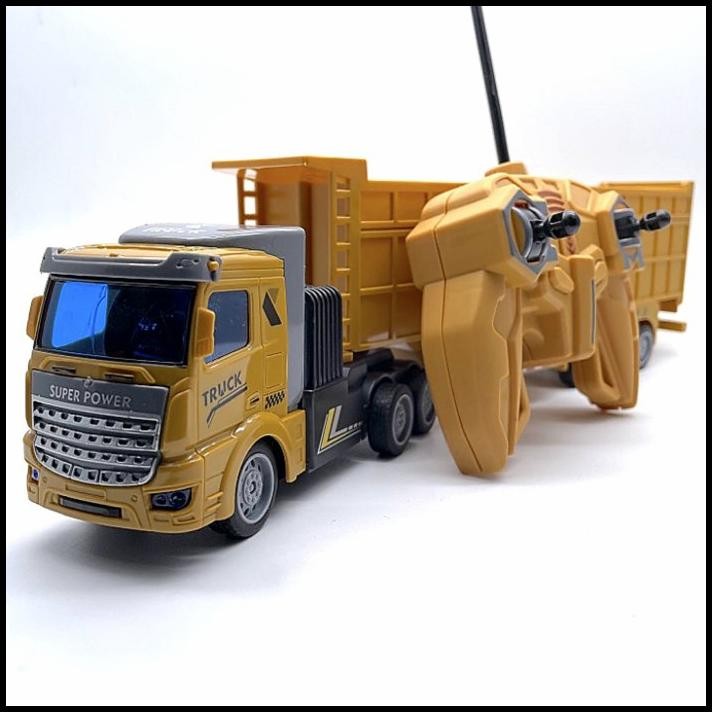 Rc Dump Truck Besar Remote Control - Mobil Remot Truk Pasir Kontruksi