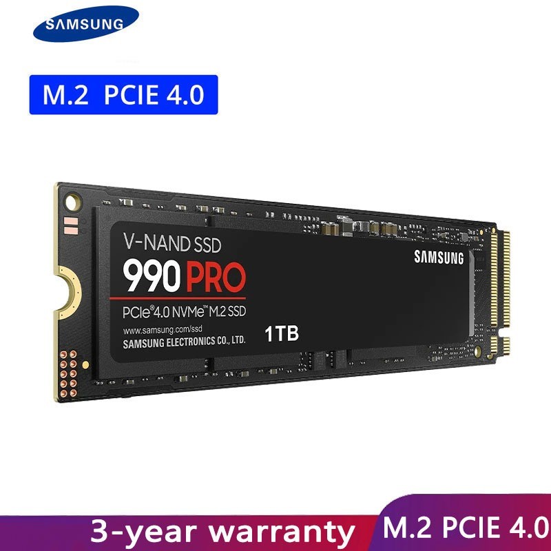 Samsung 990 Pro SSD 256GB 512GB M.2 Internal Solid State Drive PCIe 4.0 NVME M.2 Laptop SSD Didedika