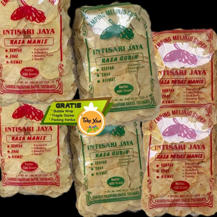 

Terlaris Emping mentah 400 gram super enak khas bantul yogyakarta promo melinjo SALE