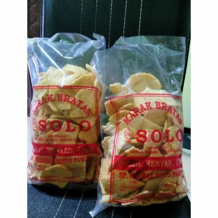 

Terlaris Kerupuk Karak Bratan Oleh Oleh Khas Solo SALE