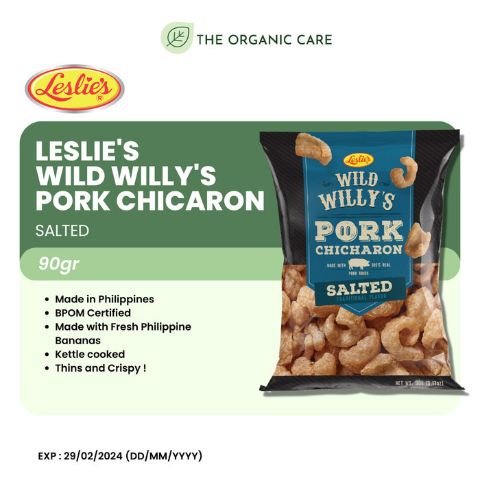 Terlaris WILD WILLY'S Salted Chicaron Rambak Krupuk Babi KETO gojek / grab SALE