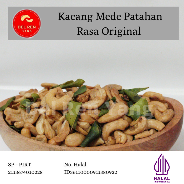 

TERUJI Kacang Mede Patahan Matang Rasa Original 1kg