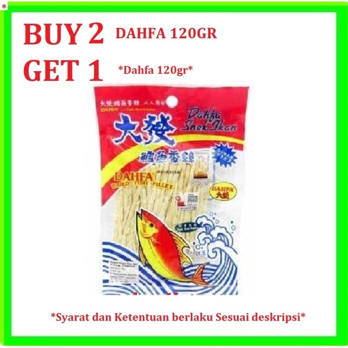 

OBRAL Dahfa Snack Ikan/ Dried Fish Fillet Snack