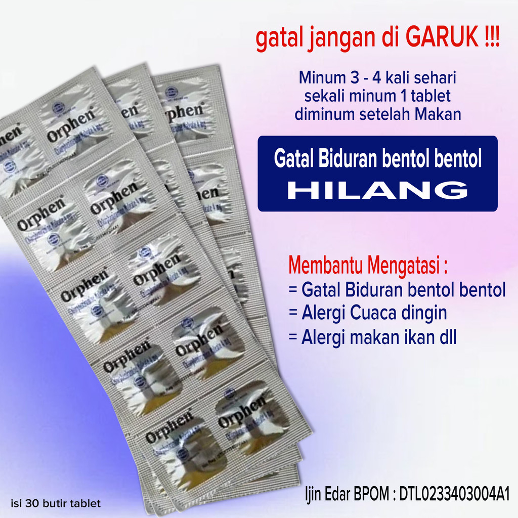 Best seller Obat gatal Biduran obat gatal Bidur Bentol bentol mengatasi gatal kulit bidur biyang ker