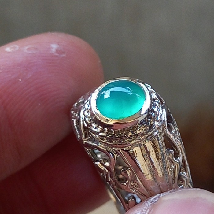 Ready cincin batu bacan doko mini super kristal