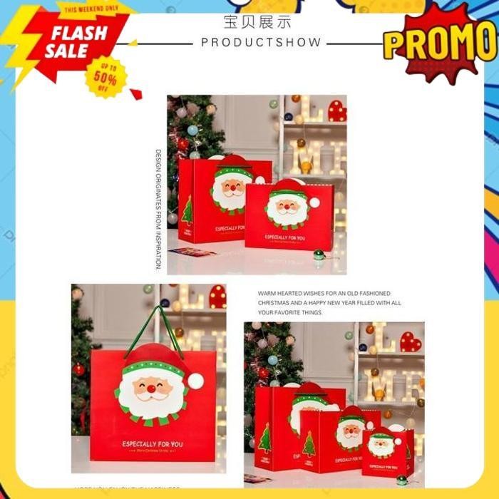 

DISCOUNT PBSA SANTA PAPERBAG BOX KOTAK NATAL BINGKISAN TEMPAT HADIAH KADO FURUBA