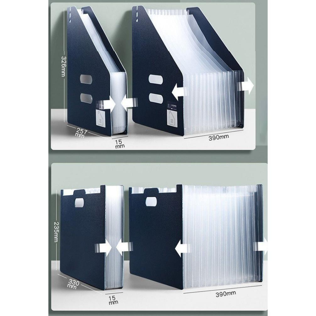 

SALE Rhaast Tempat file Standing A4 File folder document bag/ Tas dokumen file 13 sekat uk-80