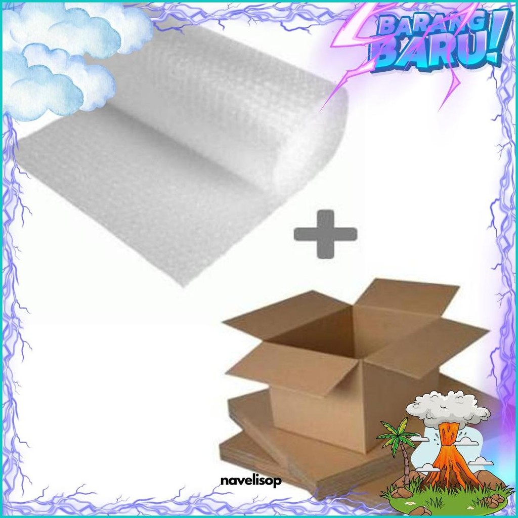 

[ Packing Tambahan !! ] Kardus Dan Buble Warp Kilat